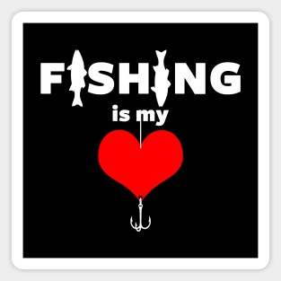 Fishing Flyfishing Aquarist Aquarium Hobbyist Fisherman Love Slogan Magnet